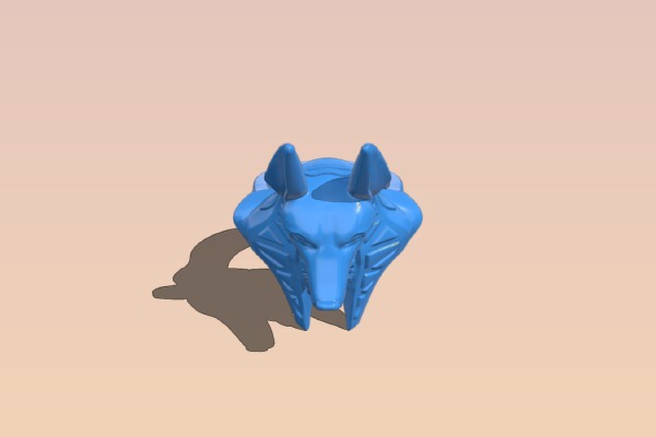 Anubis Ring - RPG Prop | 3d print model