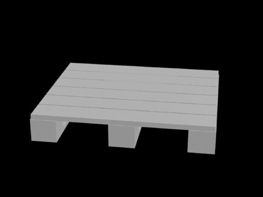 Wood Pallet Coasters | 3d print model