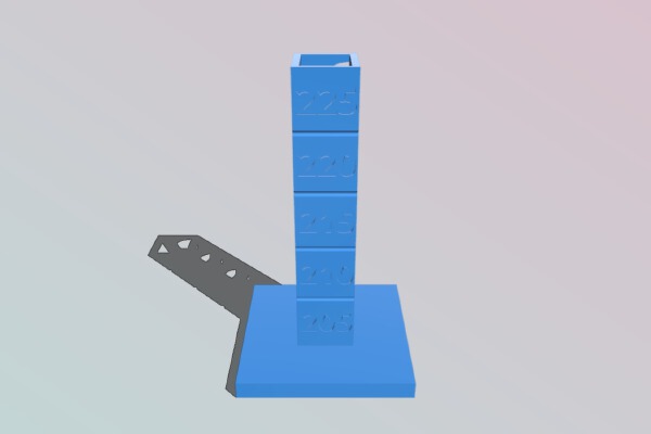 eSUN PLA Pro Temp Tower | 3d print model