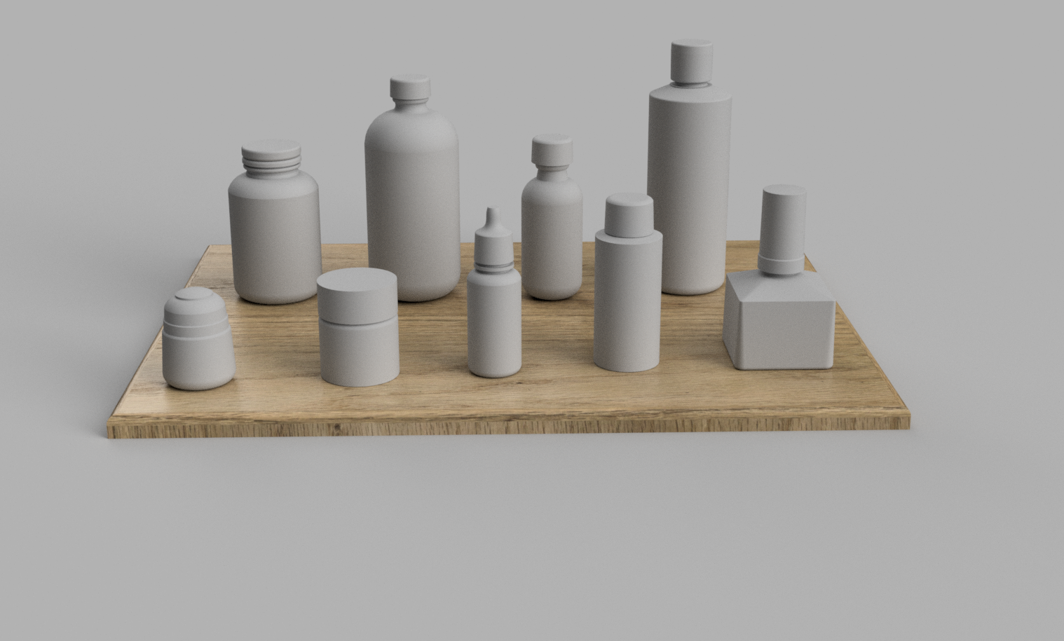 Bottles for Scale Modelling