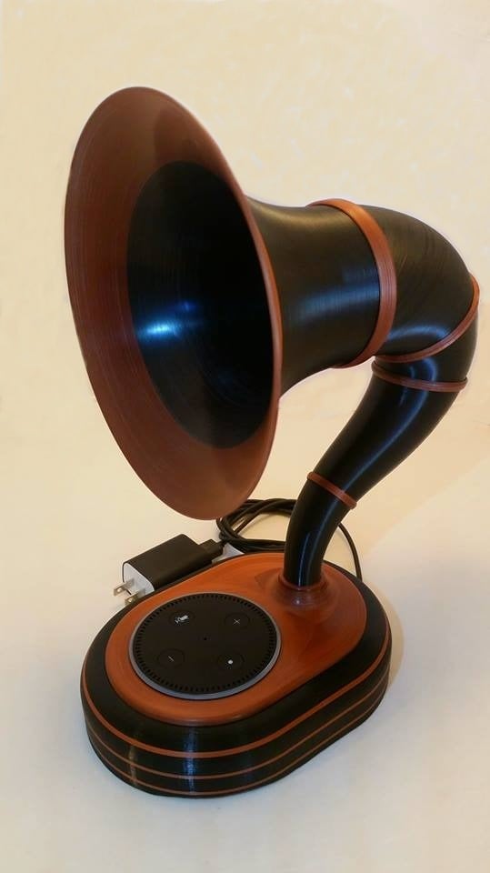 Amazon Echo 2nd Gen. Dot Gramophone