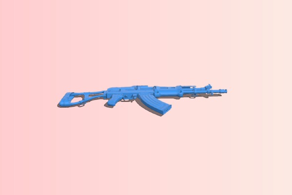 Fallout 4 Assault Rifle | 3d print model