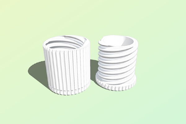 Multifunctional Jack _ Box (Quad Thread) | 3d print model
