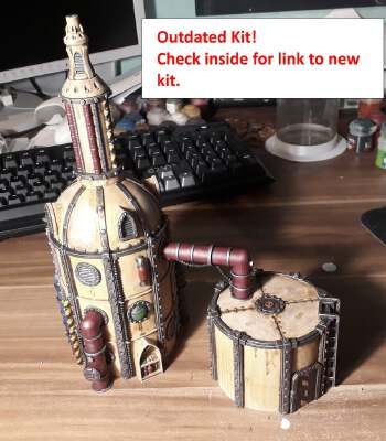 Industrial Dome Expansion Set | 3d print model