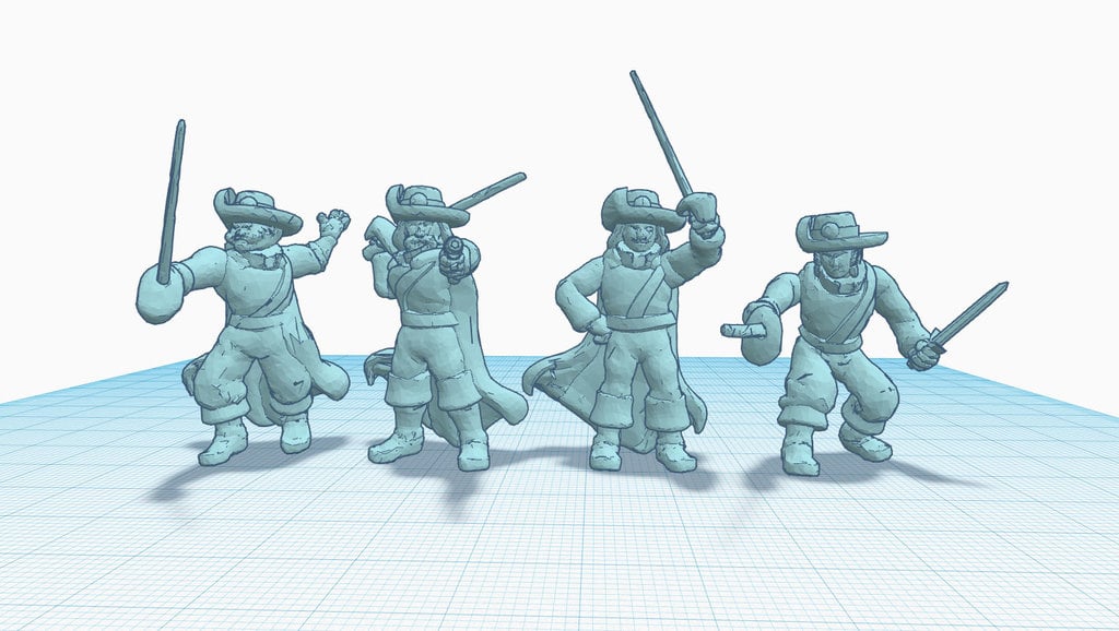 Heroscape: The 4 Musketeers