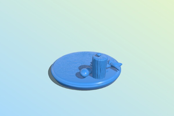 Mushroom Base | 3d print model