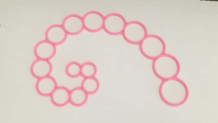 Ring Size Measuring Spiral | 3d print model