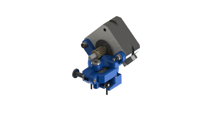 Compact direct drive extruder (Superfly remix) | 3d print model