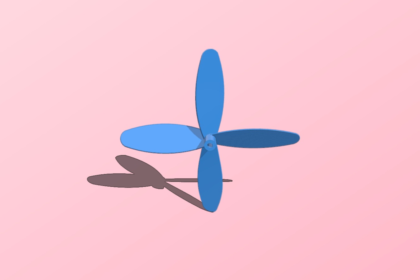propeller (helicopter) 4 blades