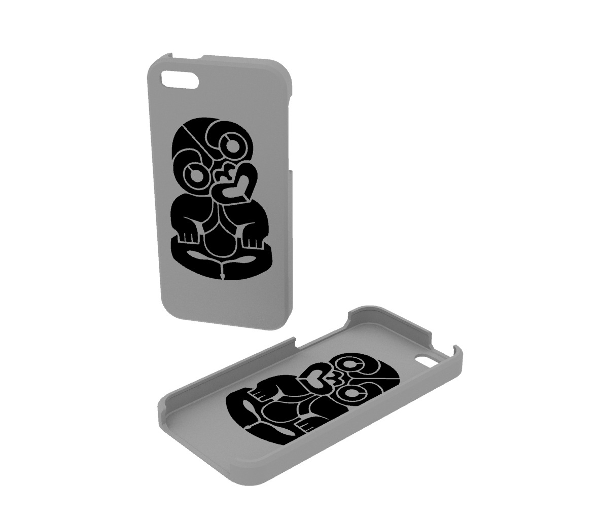 iPhone 5s with Maori Hei-Tiki Ornament