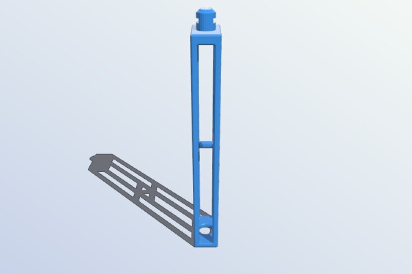 80mm offset stilt landing gear for Bebop drone | 3d print model