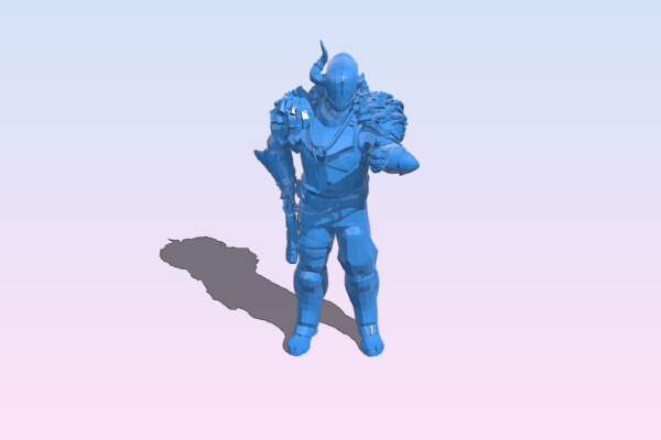 Destiny - Lord Shaxx | 3d print model