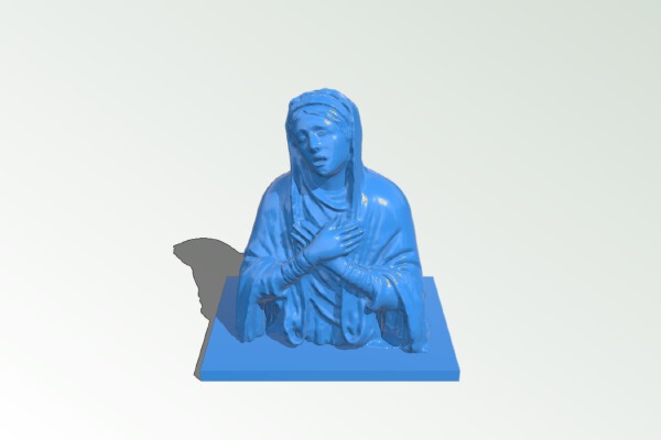 Mary crying | 3d print model