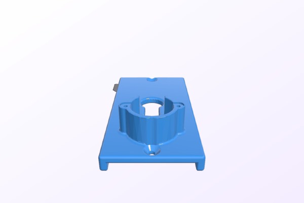 Motorised key turner for smart door lock | 3d print model