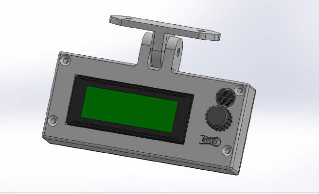 Reprap LCD2004 Enclosure | 3d print model