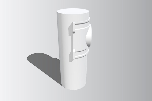 Roll Cage Swivel Mount for GoPro | 3d print model
