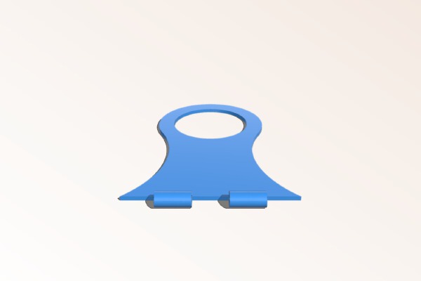 Foldable Cell Phone Charger Holder | 3d print model