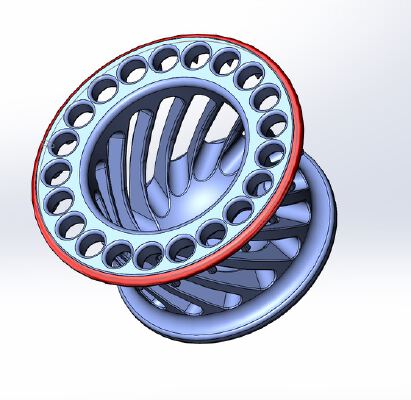 Bathroom Drain Filter | 3d print model