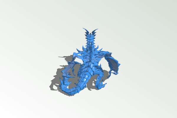 Poseable Alduin | 3d print model