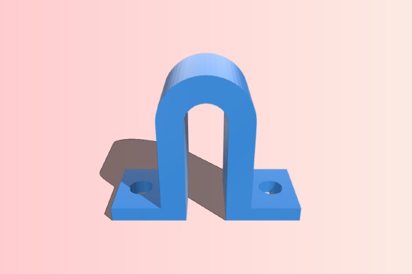 Prusa i3 Aliexpress Leg Clamp | 3d print model