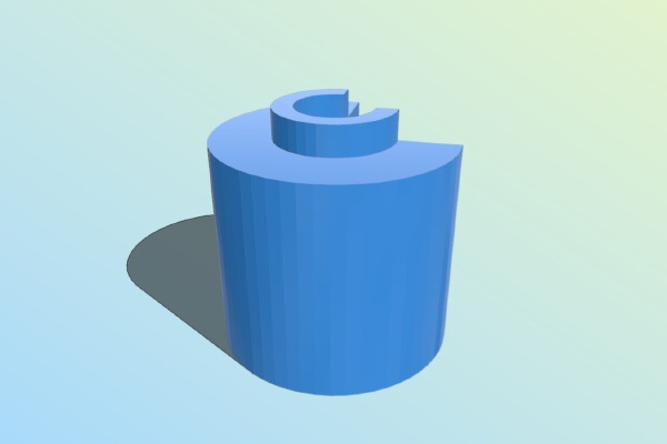  Clip on Z-axis coupling stabilizer for Robo3D R1 | 3d print model
