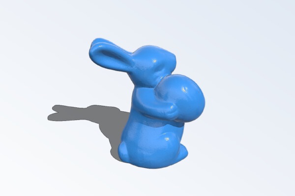 Easter Bunny with Egg | 3d print model