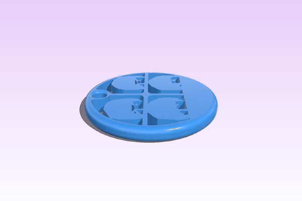 The Beatles keychain | 3d print model