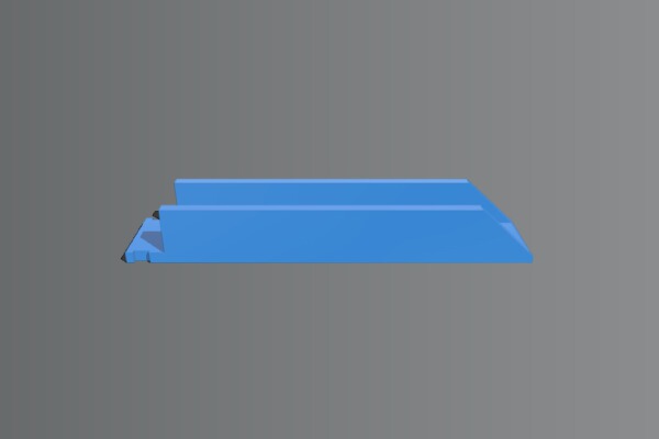 K8200 Heatbed Cable Holder | 3d print model
