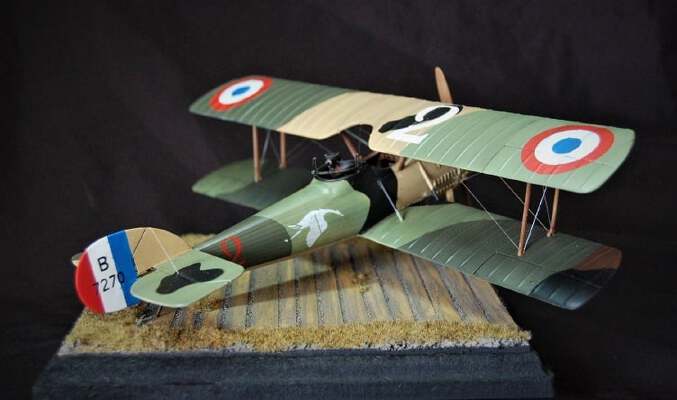 French WW1 Warplane - Hanriot HD.3 1_32nd scale | 3d print model