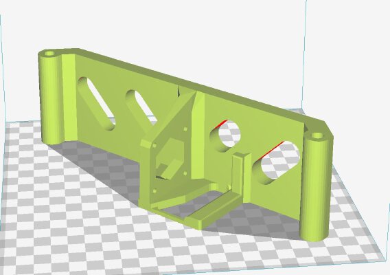 ANET A8 Back Brace (rear Y axis) | 3d print model