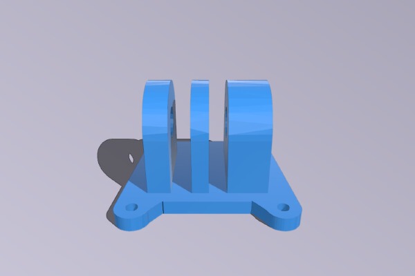 Flywoo Explorer Universal GoPro Mount Long Range | 3d print model