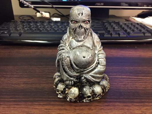 Terminator Pop Buddha | 3d print model