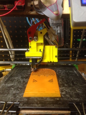 RepRapPro Mendel Tricolor direct-drive extruder | 3d print model