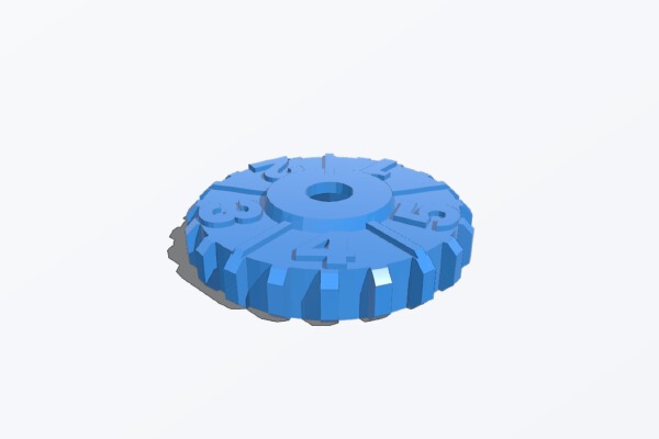 Dual Color M3 Thumbwheel Wanhao Duplicator i3 | 3d print model