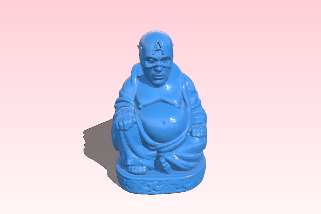 Captain America Buddha