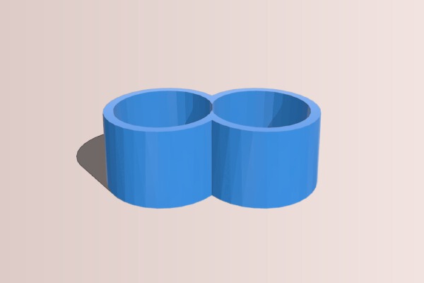 Double Table Leg Cap | 3d print model
