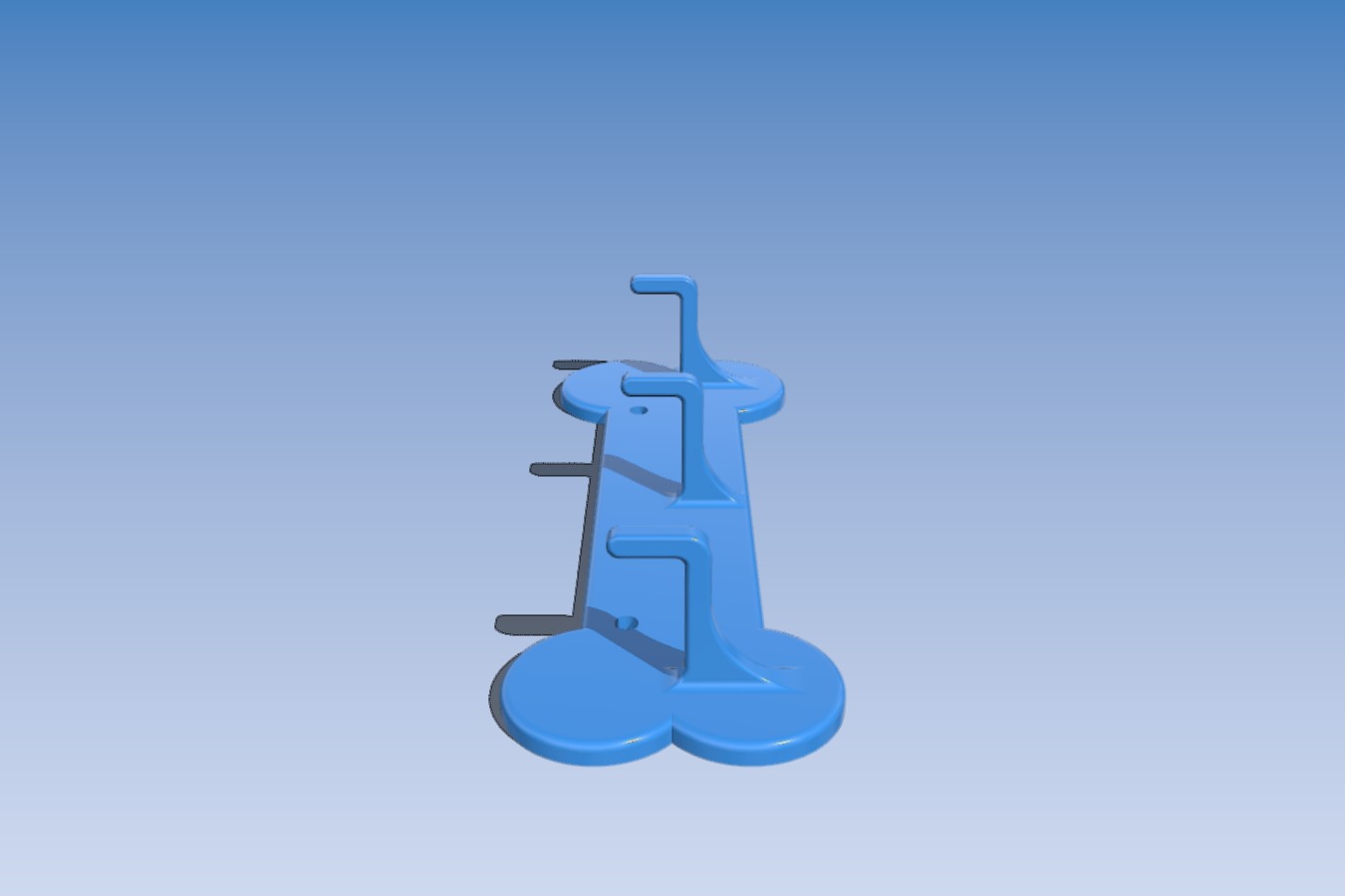 Leash Holder - 3 Hook