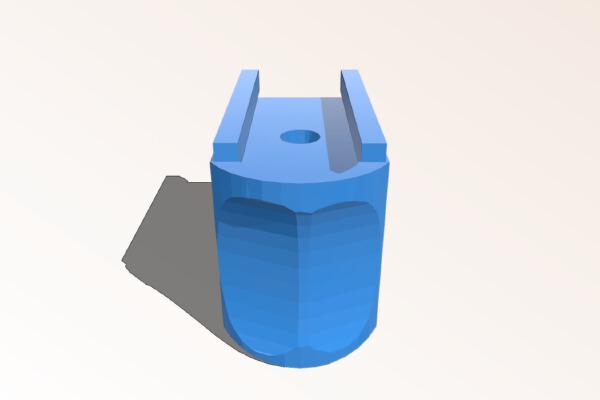 Reinforced Ruger LCP Grip Extension | 3d print model