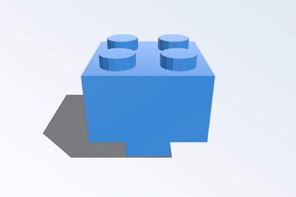 Construction Brick Membrane Keycap (clearly not LEGO) | 3d print model