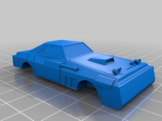 Roadkill Twisted Metal 1 easy print 1_64 scale (Hot Wheels size) | 3d print model