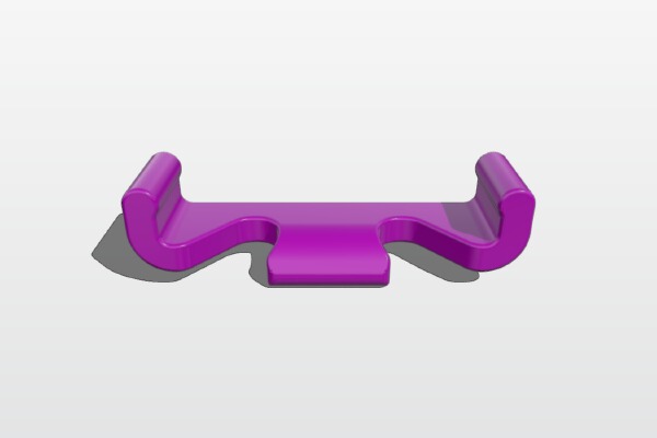 Trolley case backpack hook | 3d print model