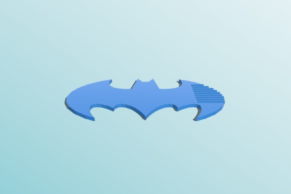 Bat comb | 3d print model