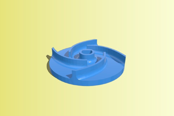 Impeller for the submersible pump | 3d print model