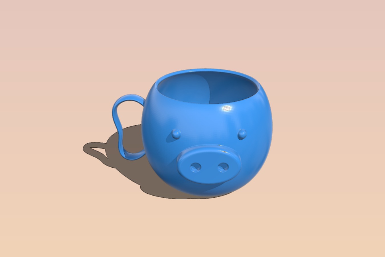 Mons piggy mug