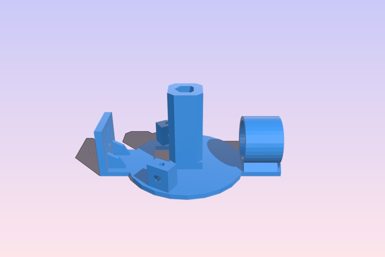 Polargraph Gondola - Uses coins for weight