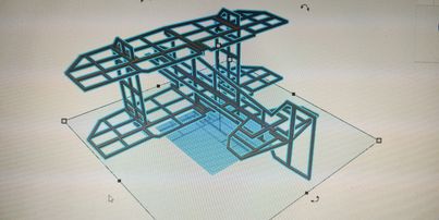 Rc Monster Tensor 3D plane | 3d print model