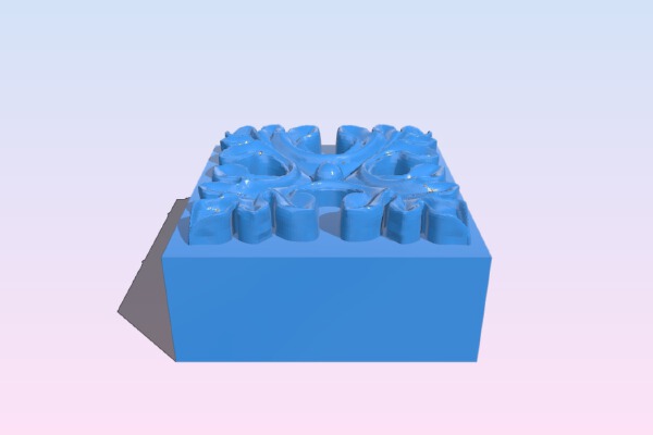 Square pattern | 3d print model