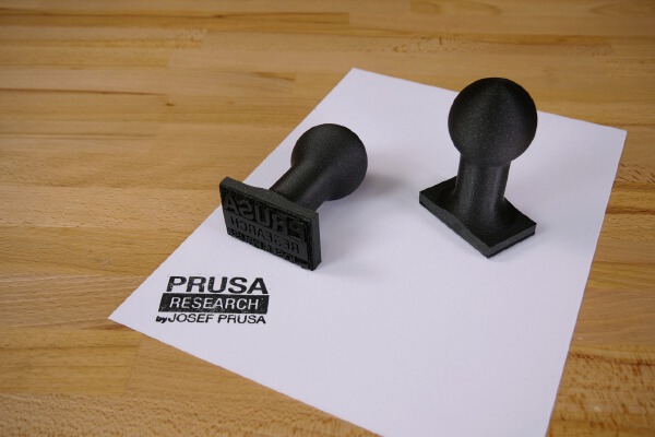 Prusa research stamp | 3d print model