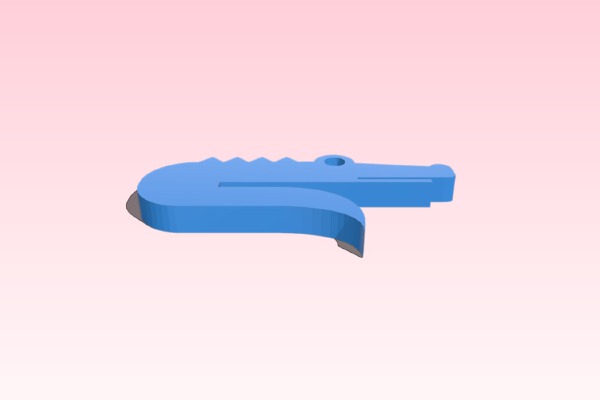 Alligator Board Mr. Ally | 3d print model