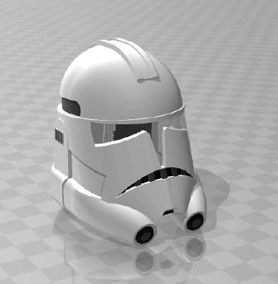 Animated Clone Helmet Gunt V2 | 3d print model